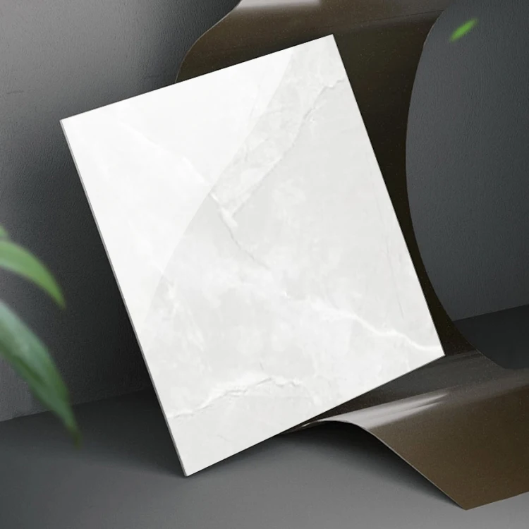 Foshan Porcelain Floor 600x600 Living Room Grey White Marble Floor Tile Porcelanato Glazed Flooring Tiles For Luxury House
