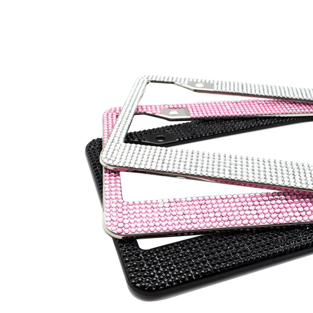 Custom Made Control Stealth New Luxury DIY Bling Car License Plate Frame Standard