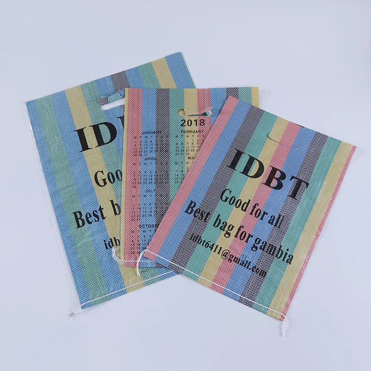 2023 Red Green White Pink Black Blue color woven bag of sugar sand bag flour rice bag/rice sack for packing 25kg 50kg 100kg rice