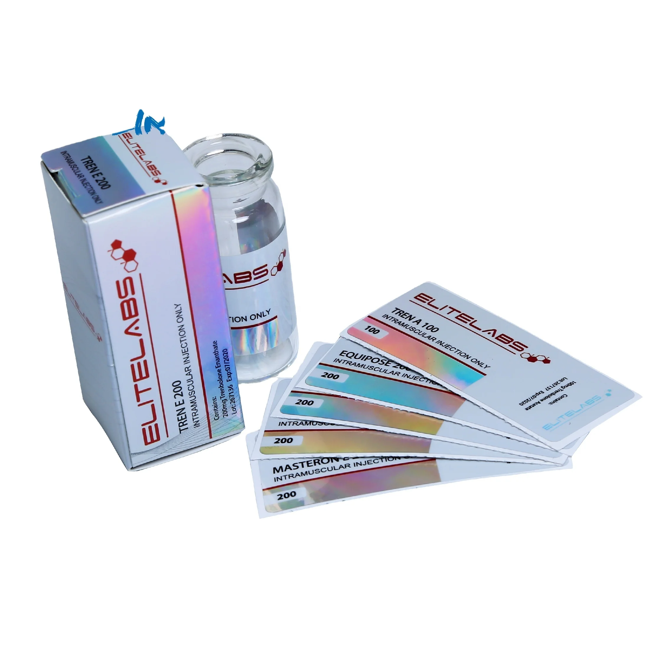 hologram machine pharmaceutical vial label sticker for medicine