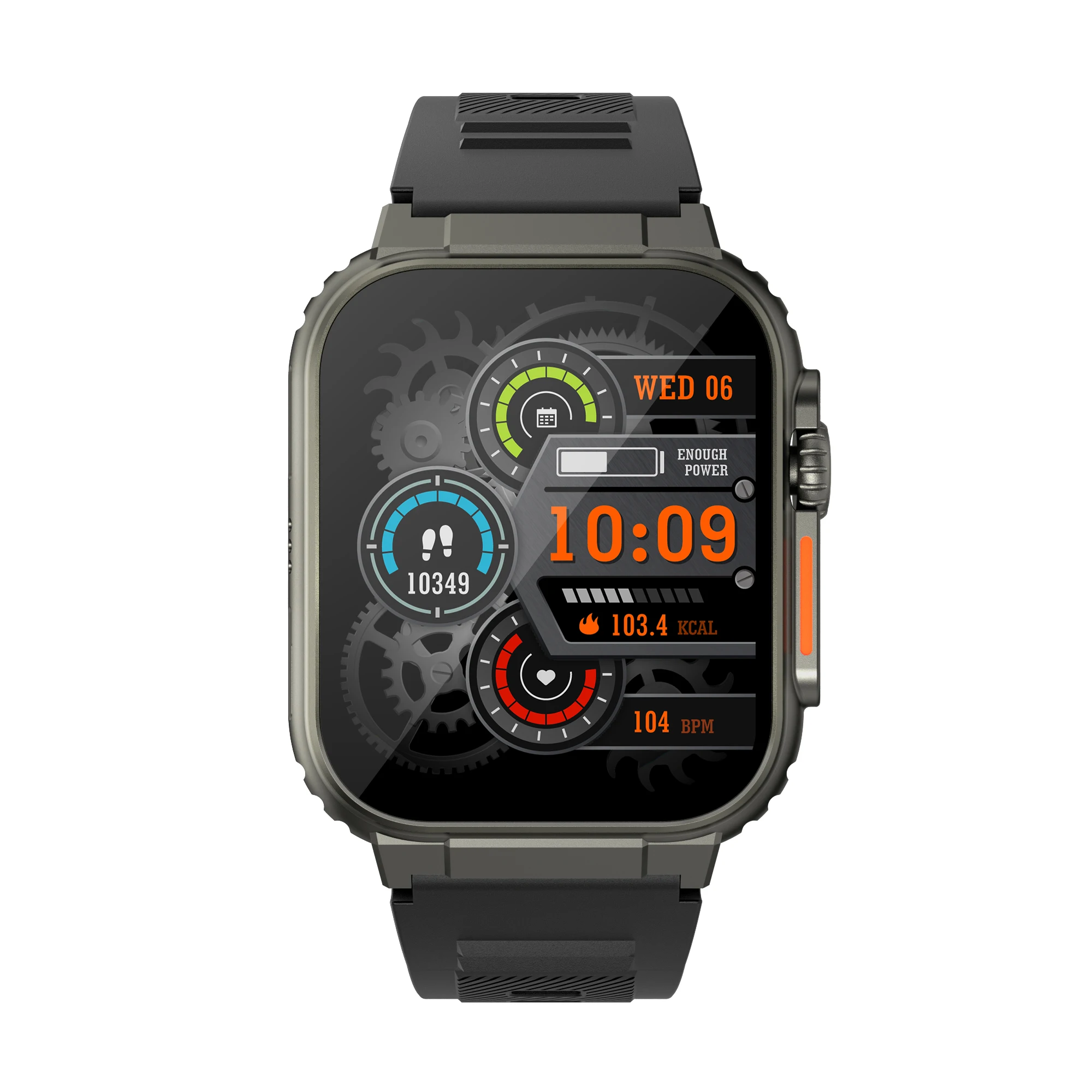 2023 smart watch A70 local music 1.96 Big Touch Screen 600 Big Battery with  heart rate blood pressure Sport Smartwatch