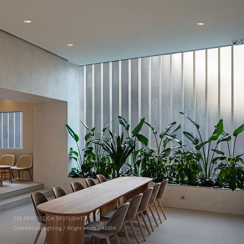 Aisilan  DALI dimmer  chrome  ultra slim  recessed spot lighting led downlight for hotel project