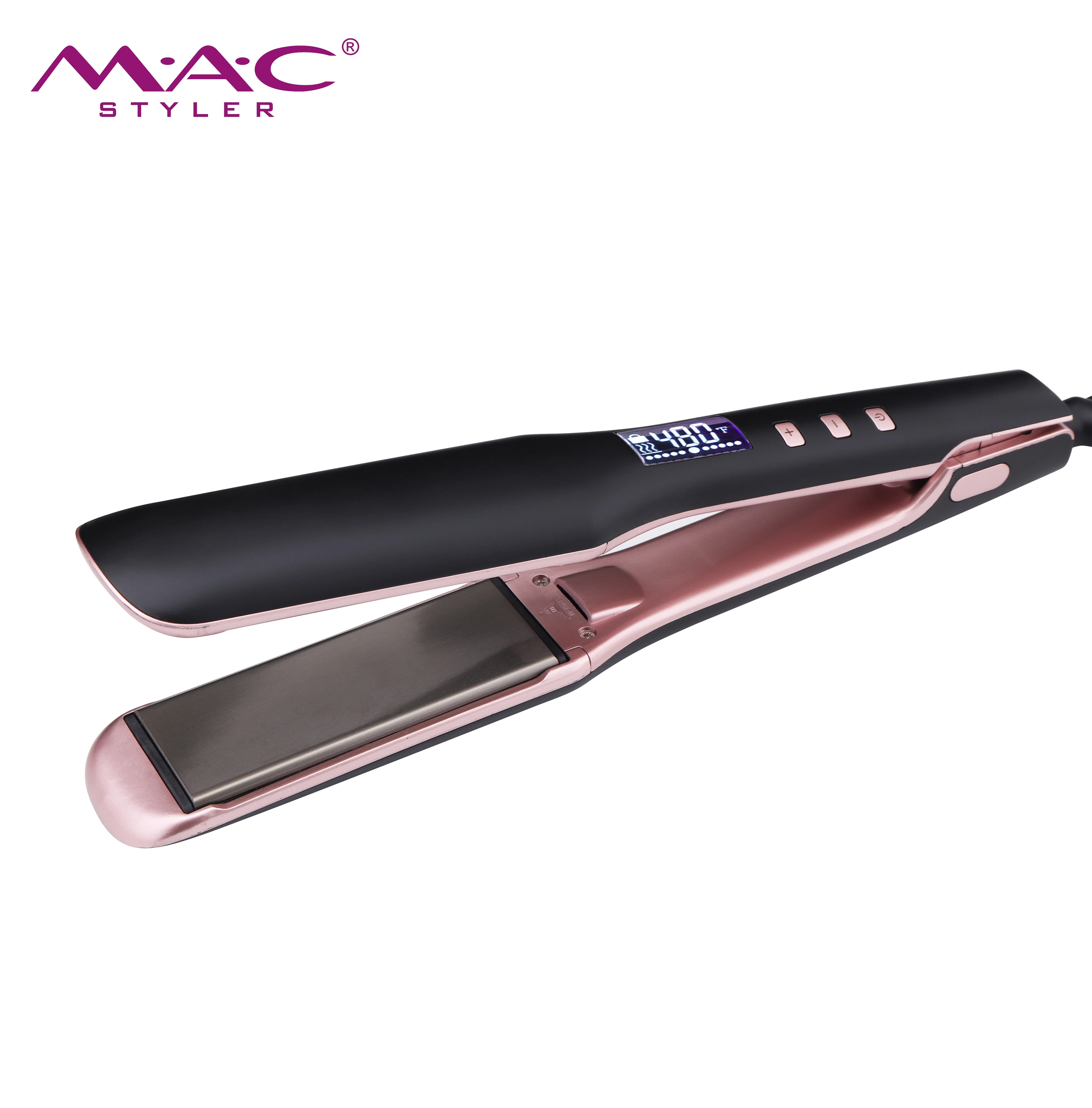 Titanium Keratin Private Label Hair Straighteners Wholesale Flat Iron Hair Iron Plancha De Cabello Profesional