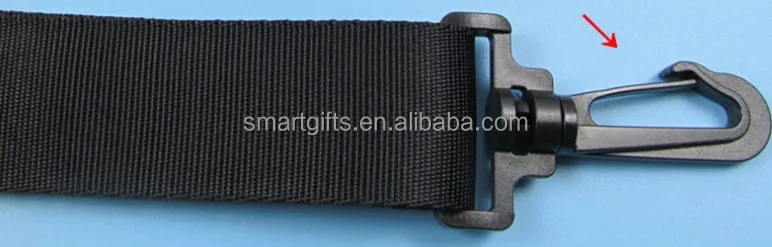 High quality pure black wide shoulder bag shoulder strap