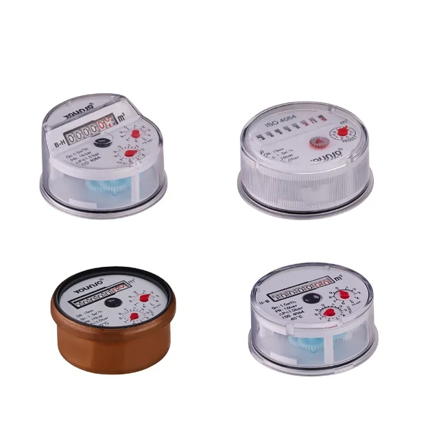 ISO 4064 Water meter spar parts for single jet, copper can register