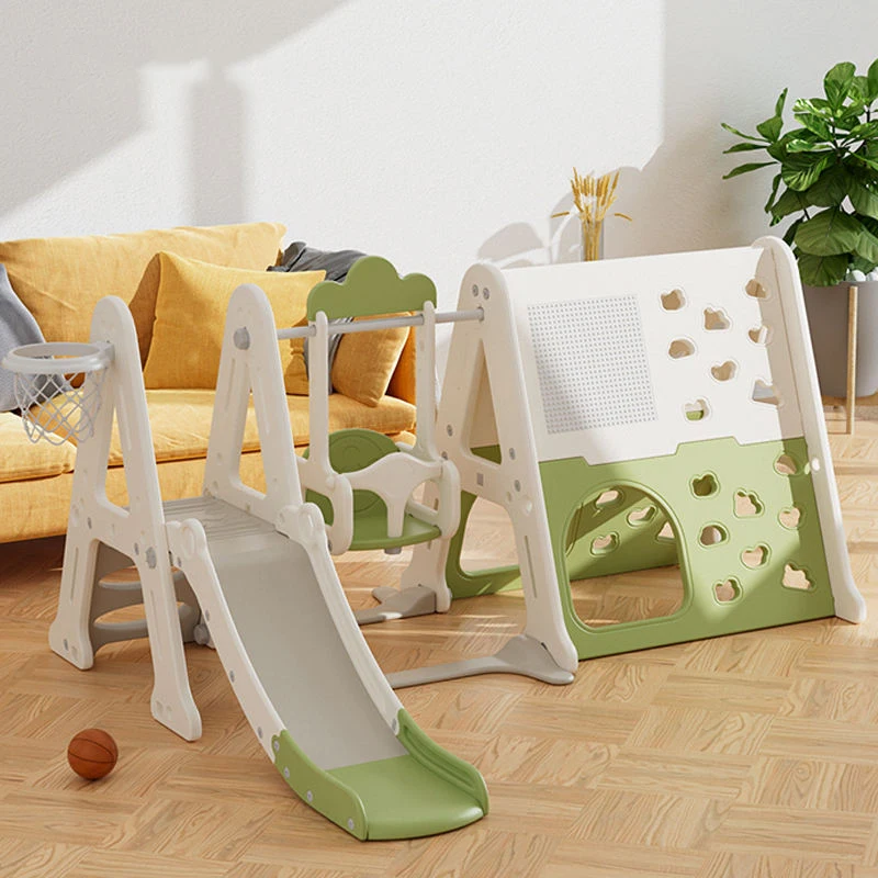 Children Multifunctional Climbing Frame Kids Indoor Play House Baby Playroom Playground Plastic Swing And Slides For Children