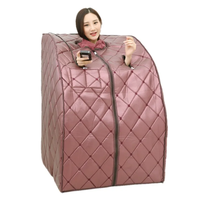 sky blue colour  slimming   portable infrared sauna Mini Home Use Dry Sauna Spa infrared sauna portable for 1person