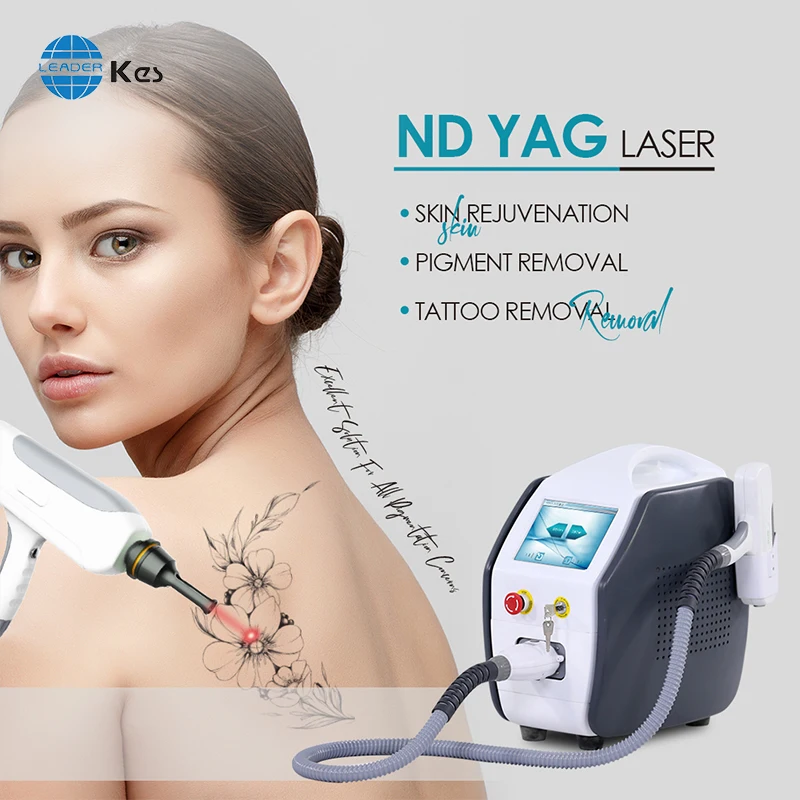 KES 2024 Newest Factory Price Professional Q Switched Nd Yag Laser Skin Care Picosecond machine
