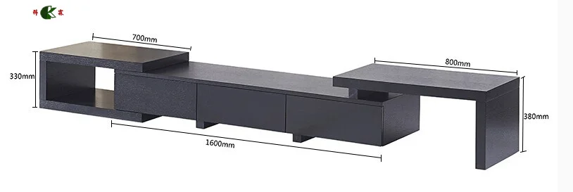 China high quality CARB P2 USA market modern wood TV cabinet