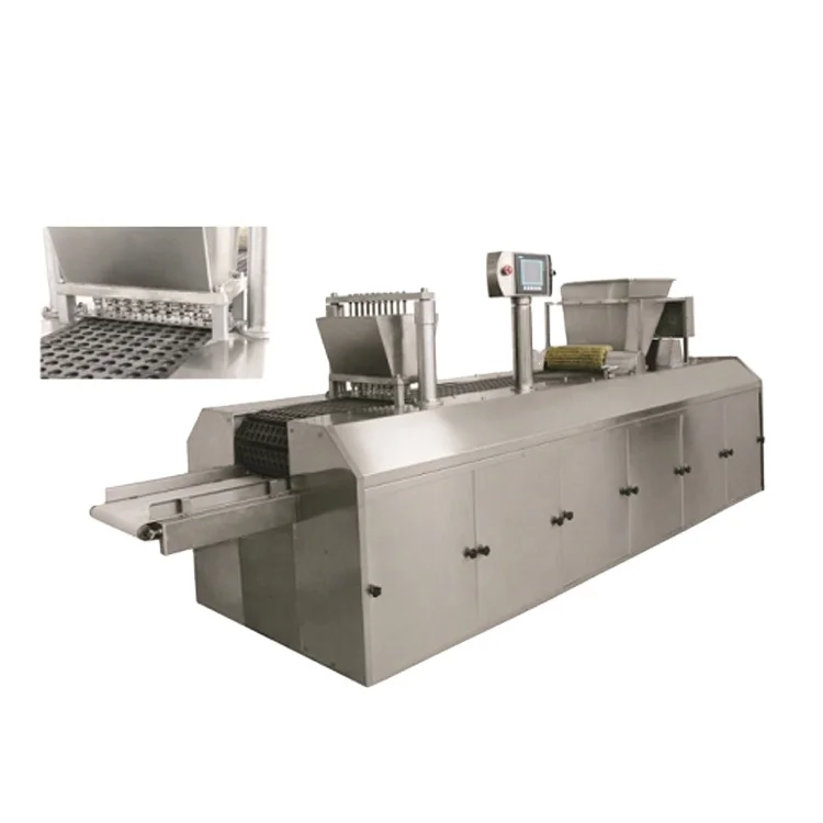 SINOBAKE Fully Automatic Bear Hello Panda biscuit injection machine for Chocolate Cream Jam Injecting