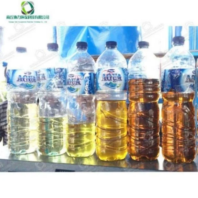 Plastic Waste Fuel Oil To Diesel Distillation Plant