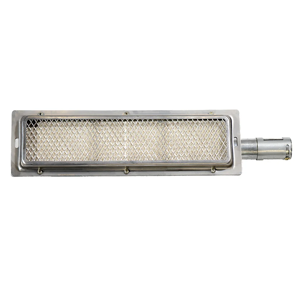Factory Direct Universal Replacement 304 Stainless Steel16 Inches Rectangular BBQ Gas Grill Pipe Burner BBQ Gas Burner