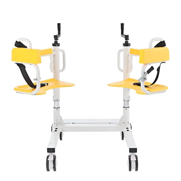 Home Care Handicap Elderly Patient Mover Disabled Transfer Lift Chair Commode Wheelchair From Bed to Car Seat