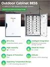 Dawnice OEM ODM AIR Cooled 200kwh 300kwh Storage System Container 372kwh Container Battery Energy Storage System Lifepo4