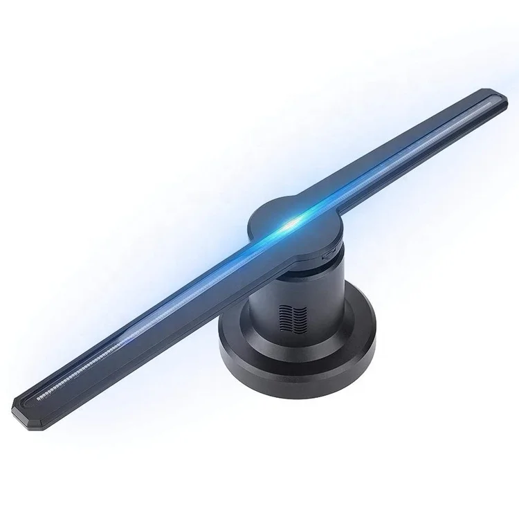 2021 Trending Product Advertising Display WIFI Controlled 3D Holographic LED Fan With App and Software