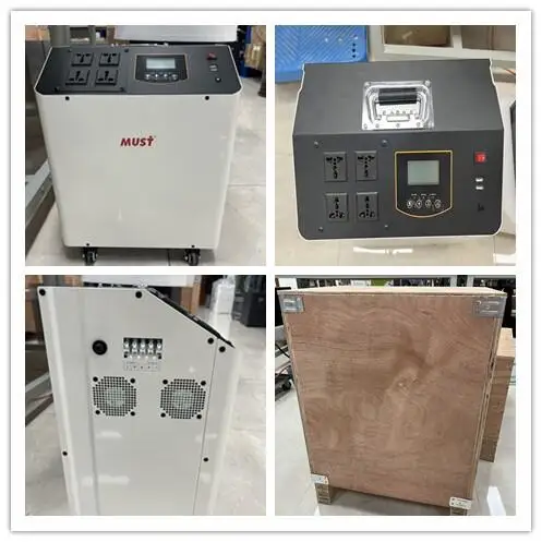 MUST House Portable Energy 1.5kw 5kw 3kv Home Back Up Hybrid Power Off Grid Batteries For Solar System Inverter Euro Stock