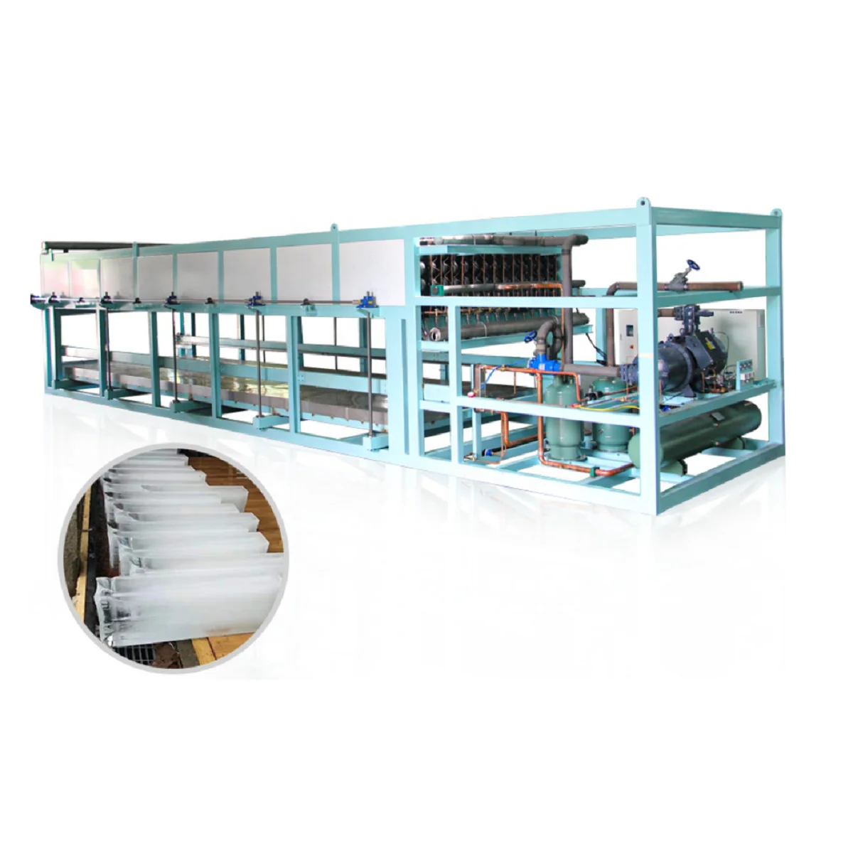 Direct Cooling Block Ice Making Machine