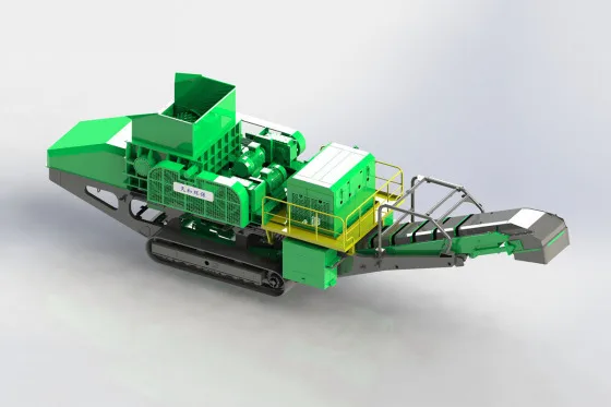 500TPH mobile crusher plant