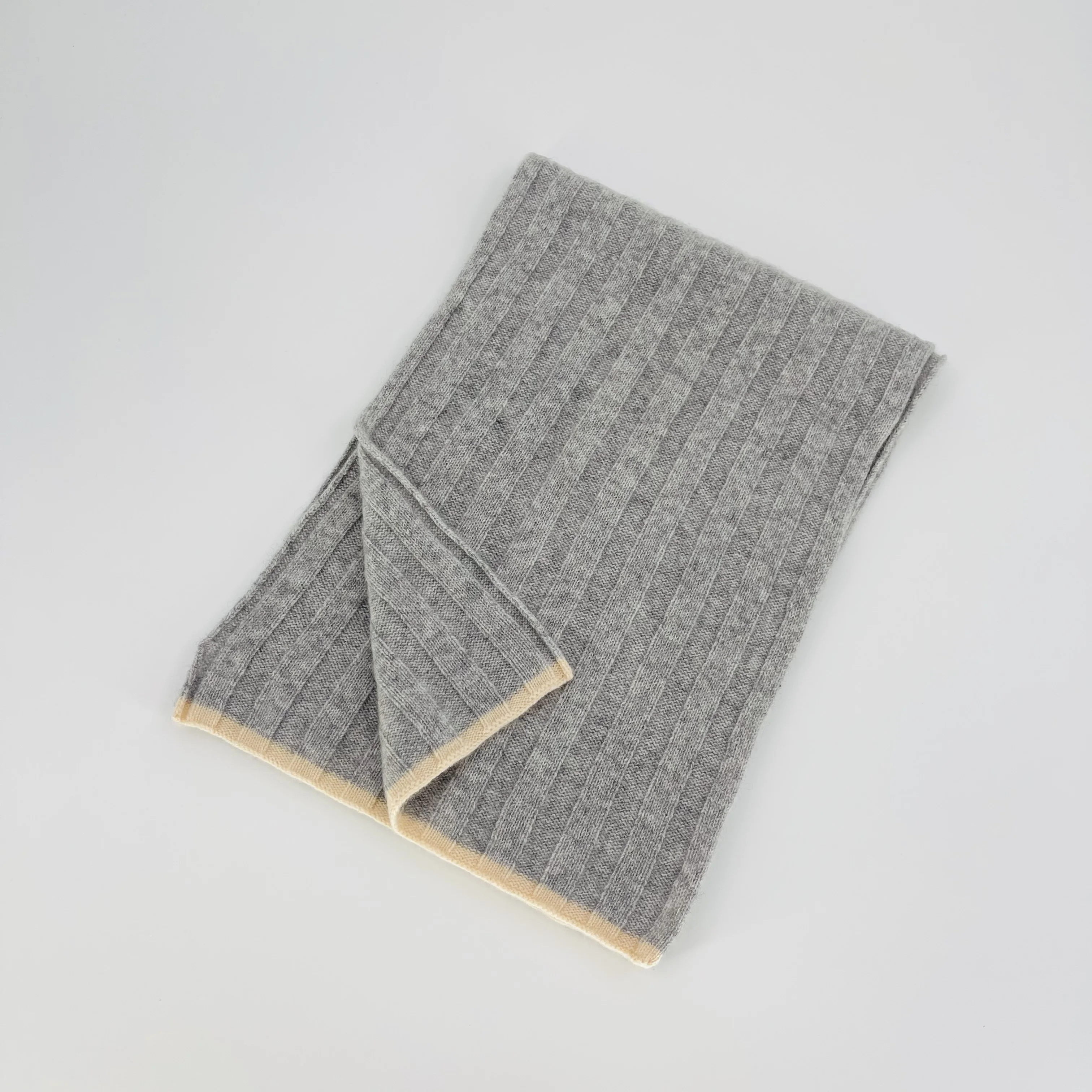 Inner Mongolia Luxury Winter Knit Cashmere Scarf For Men