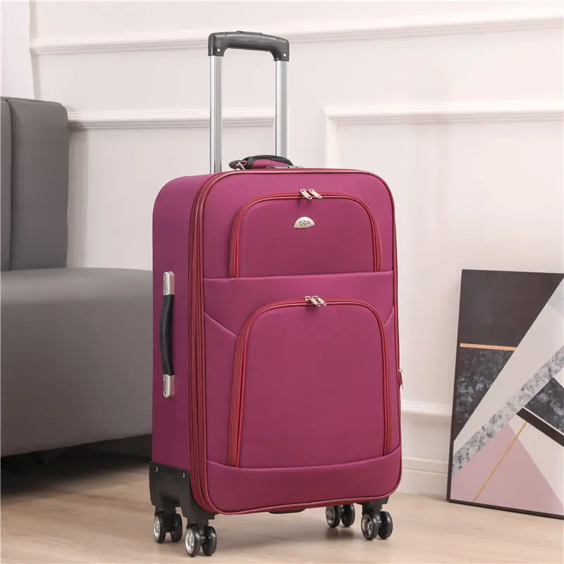 Explore Our Premium Pu Suitcase Collection Travel Case Personal Items Cabin Soft Nylon Luggage
