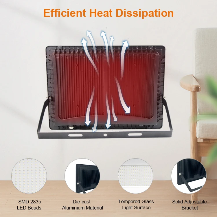 Adjustable Outdoor Waterproof Ip65 LED Flood Lights 50 Watts Floodlight Flood Light COB LED With Good Price For Football Field