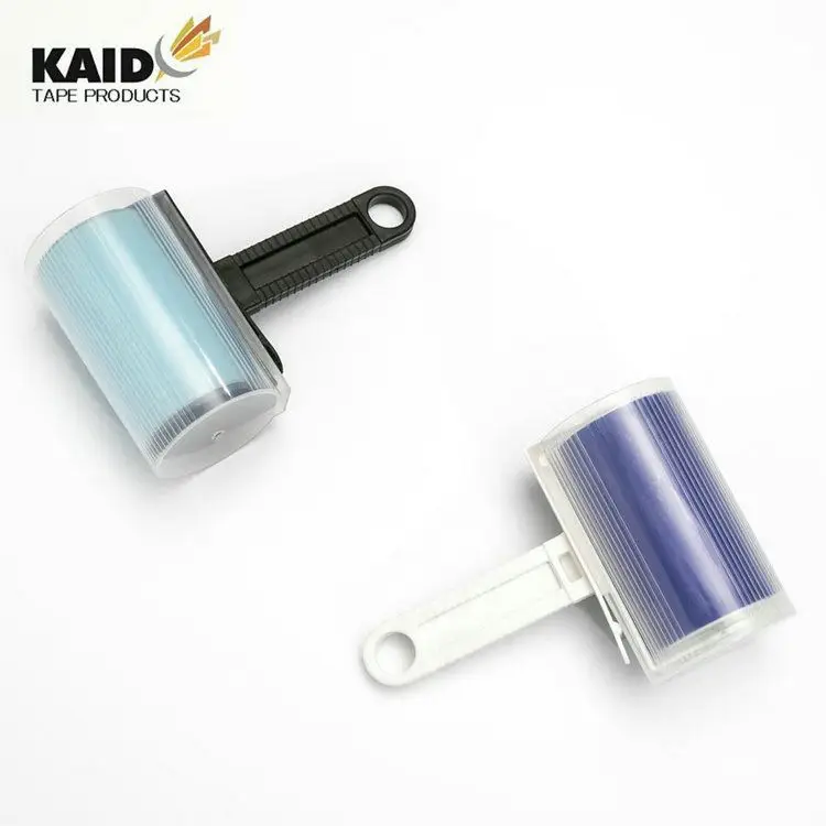 Luxury manual lint roller sofa clothes cleaning lint pet hair remover sticky lint roller long