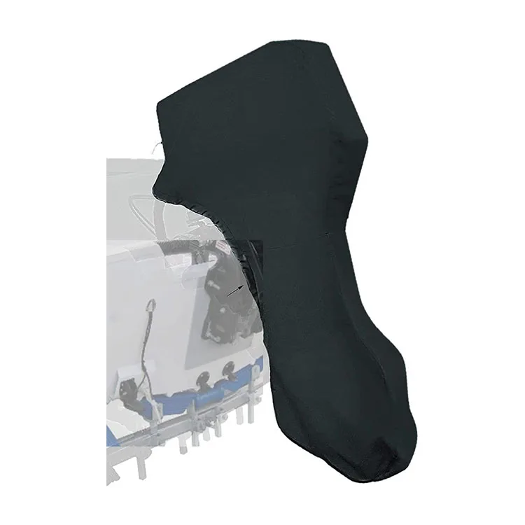 waterproof Anti UV Dustproof 600d Heavy Duty Durable Trailerable Full Outboard Boat Canvas Cover Marine Motor Engine Cover