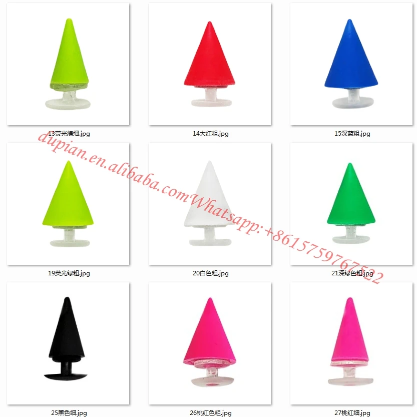 Unique Designer Colourful Spike Rivet Pvc Stud Pendants Luxury Charms For Clog Shoe Decorations Wholesale Custom Clog Charms