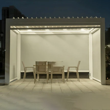 Acero Galvanizado de Acero pergola outdoor PVC aluminium pergola and gazebos outdoor