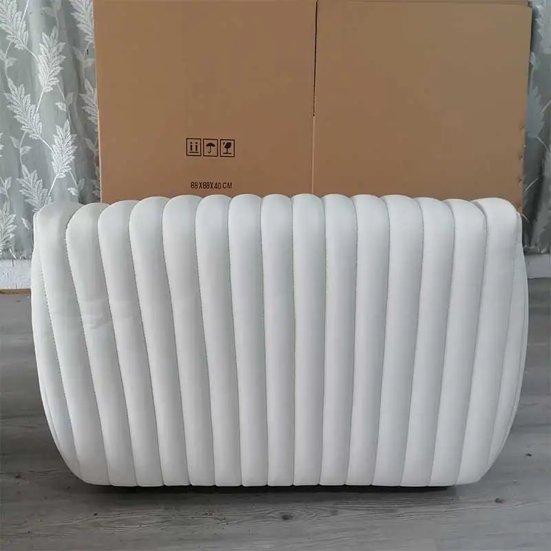 Lazy sofa retro small unit  modern comfortable living room  internet celebrity leisure light luxury block combination