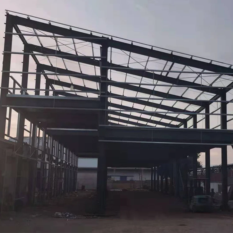 Construction Design Metal Frame Storage Steel Structure Prefab Prefabricated Warehouse
