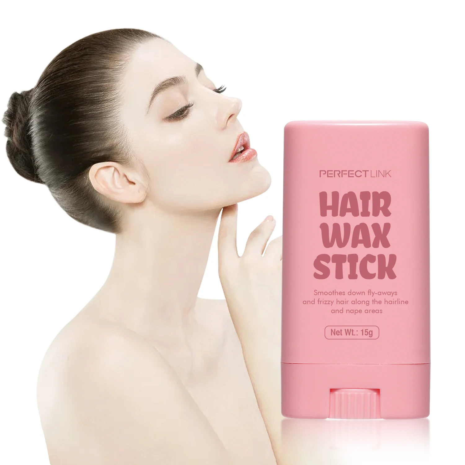 Custom logo private label vegan hair styling products pomade finish stick long-lasting hair wax stick for men women