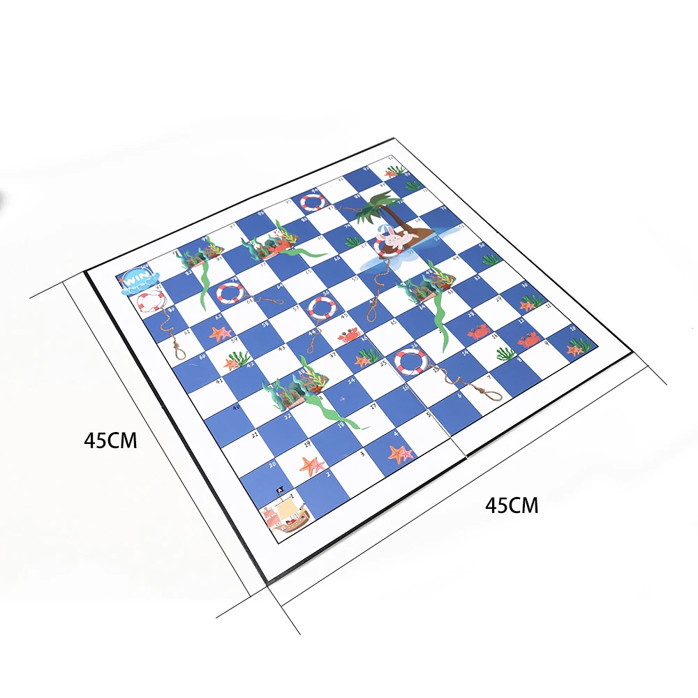 China Supplier Custom Snakes And Ladders Board Game Snake And Ladder Board Game