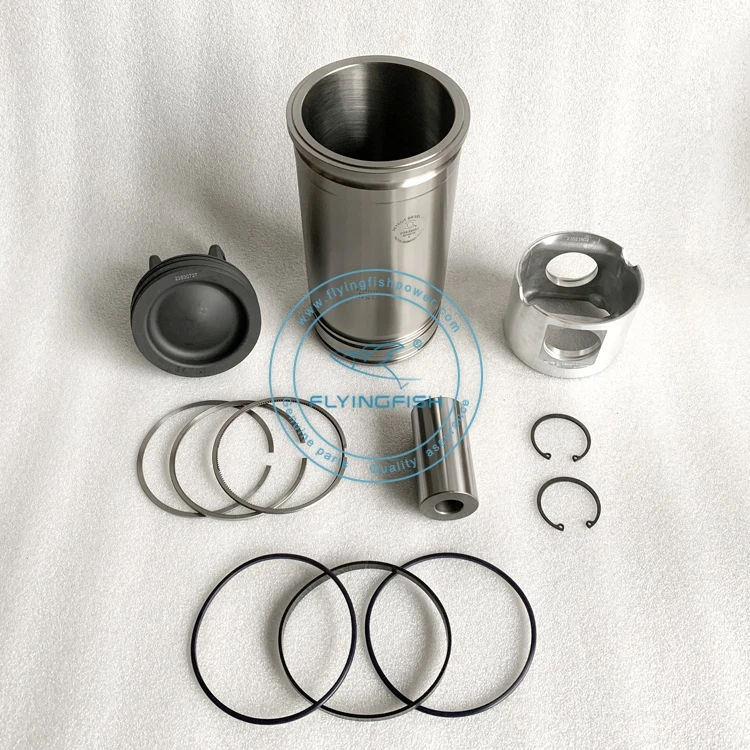 OEM Grade S60 14L Engine Rebuild Kit 23530665 Cylinder Liner Kit 23531250 Piston 23527774 23527775 Ring 23531252 23525573