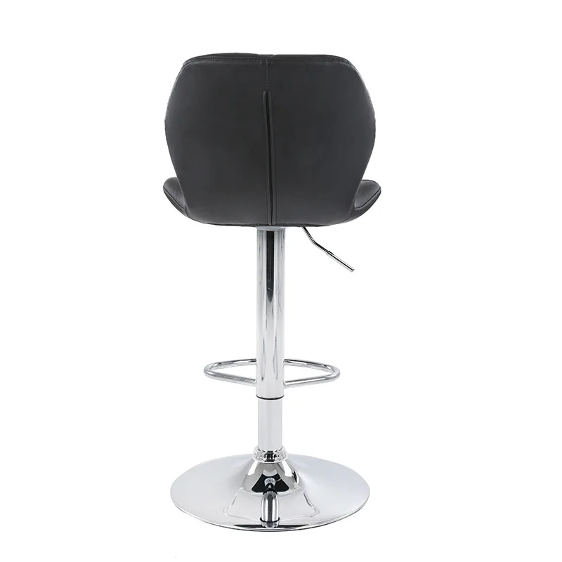 Cheap price bar stools and restaurant chair sets kitchen chair black pu leather swivel bar stools bar chair