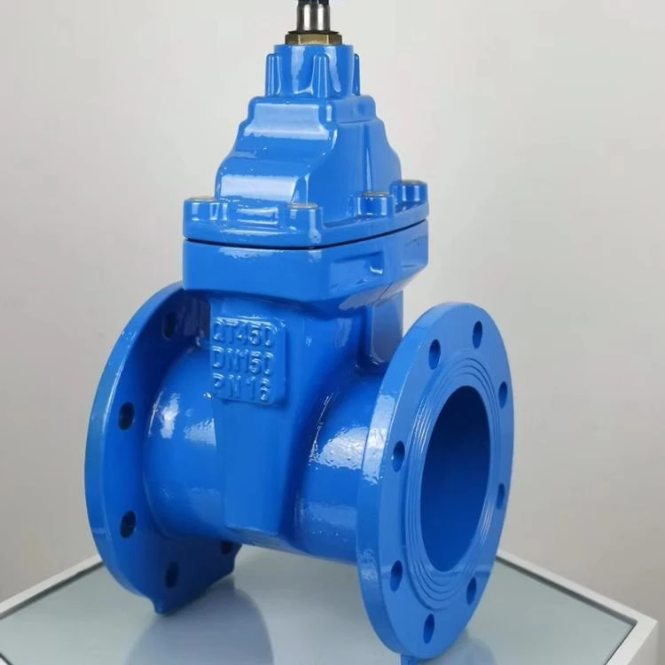 Series AWWA C509 NRS Resilient Seat cast iron 4 inch water gate valve handwheel