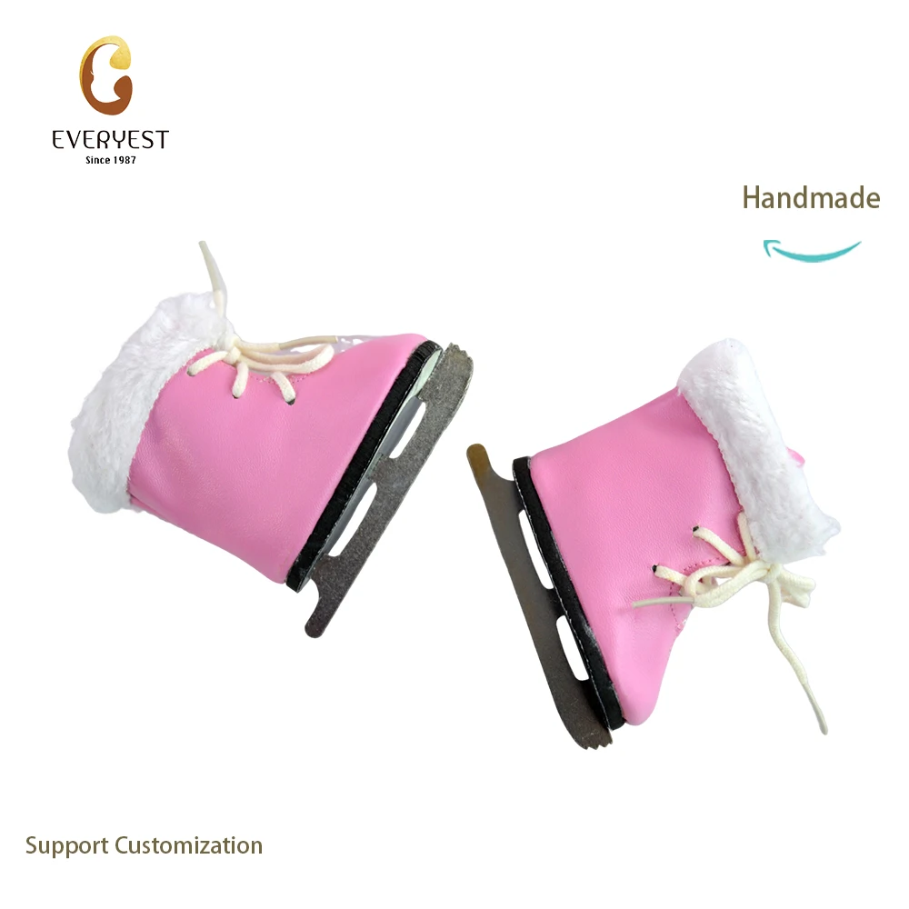 New 60cm American Doll Accessory Short Boots Multifunctional 18 Inch Girls Doll Snow Skates For Baby Shoes