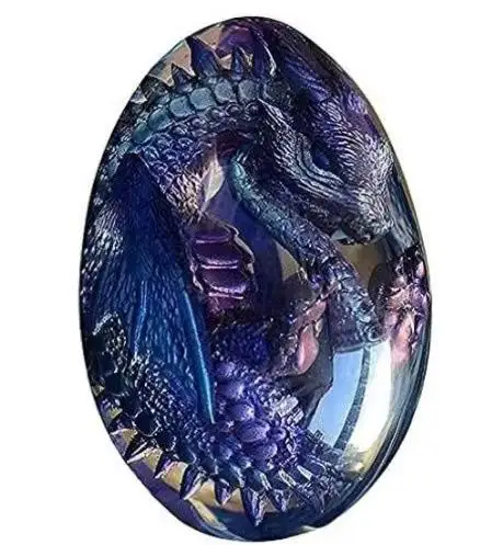 Wholesale Halloween Decorations Creative Resin Crafts Luminous Lavag Dragon Eggs Dinosaur Eg Hot Souvenir