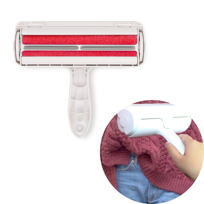 Factory Direct Sticky Hair Roller Drum Type Hair Removal Brush Vibrating Pet Pet Scraper Cleaning Supplies Wholesale
