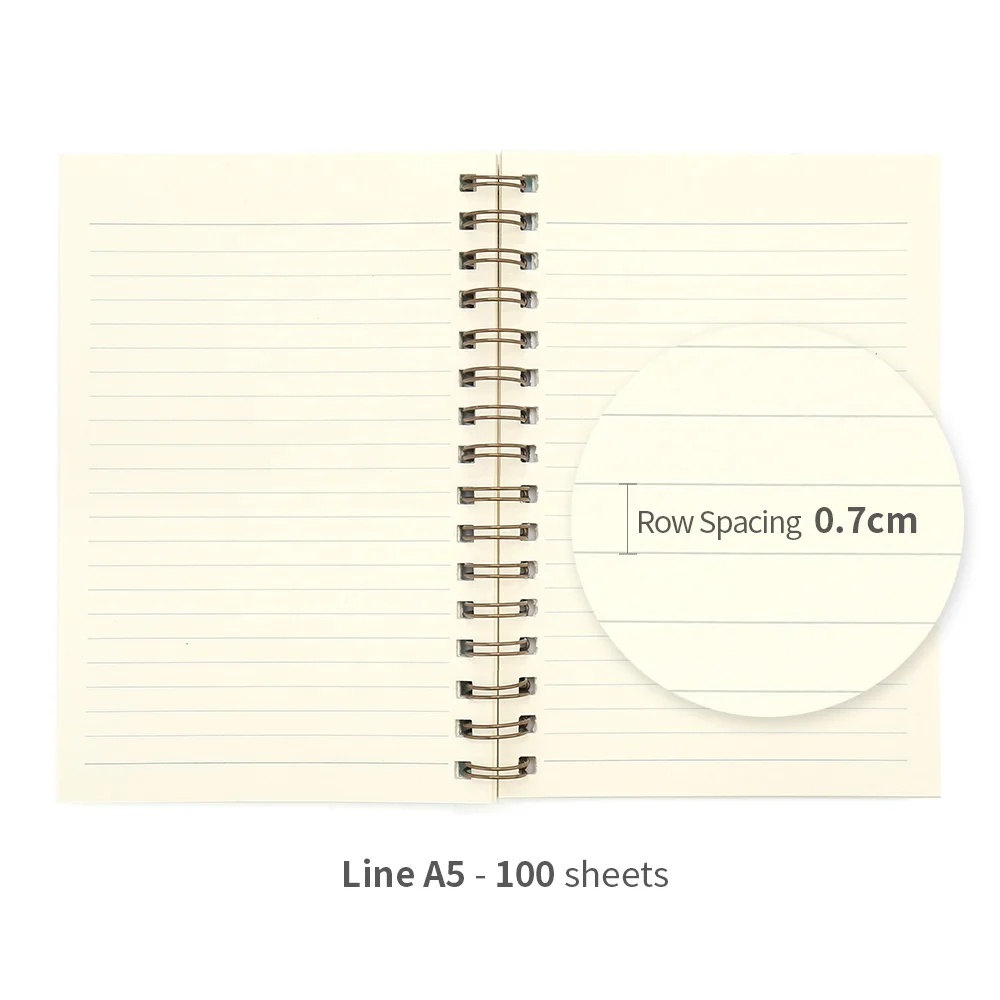 Personalised Journals Hardcover Gold Spiral Notebooks Customizable printing inside pages