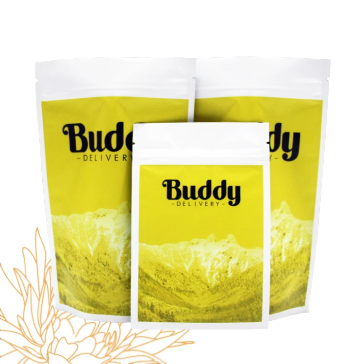 Wholesale Prices Custom Logo Printed Smell Proof Food-Grade Packaging Zip Lock Cigar Shisha Storage Stand Up Pouch Tobacco Bags