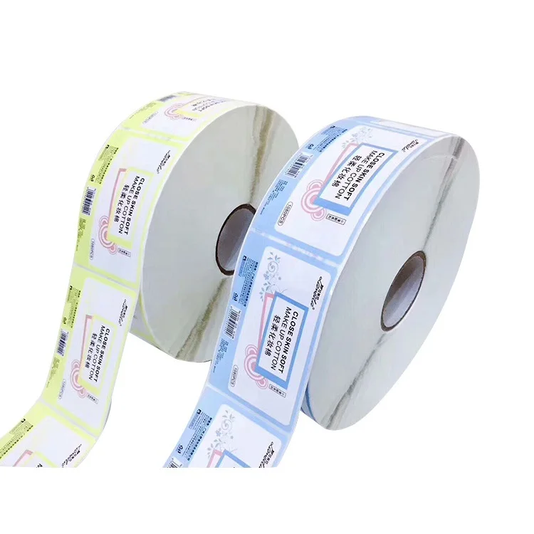 Packaging Labels Logo Bottles Custom Self-Adhesive Label For Water And Beverage