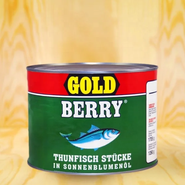 Chinese skipjack canned tuna fish in brine or in vegetable oil