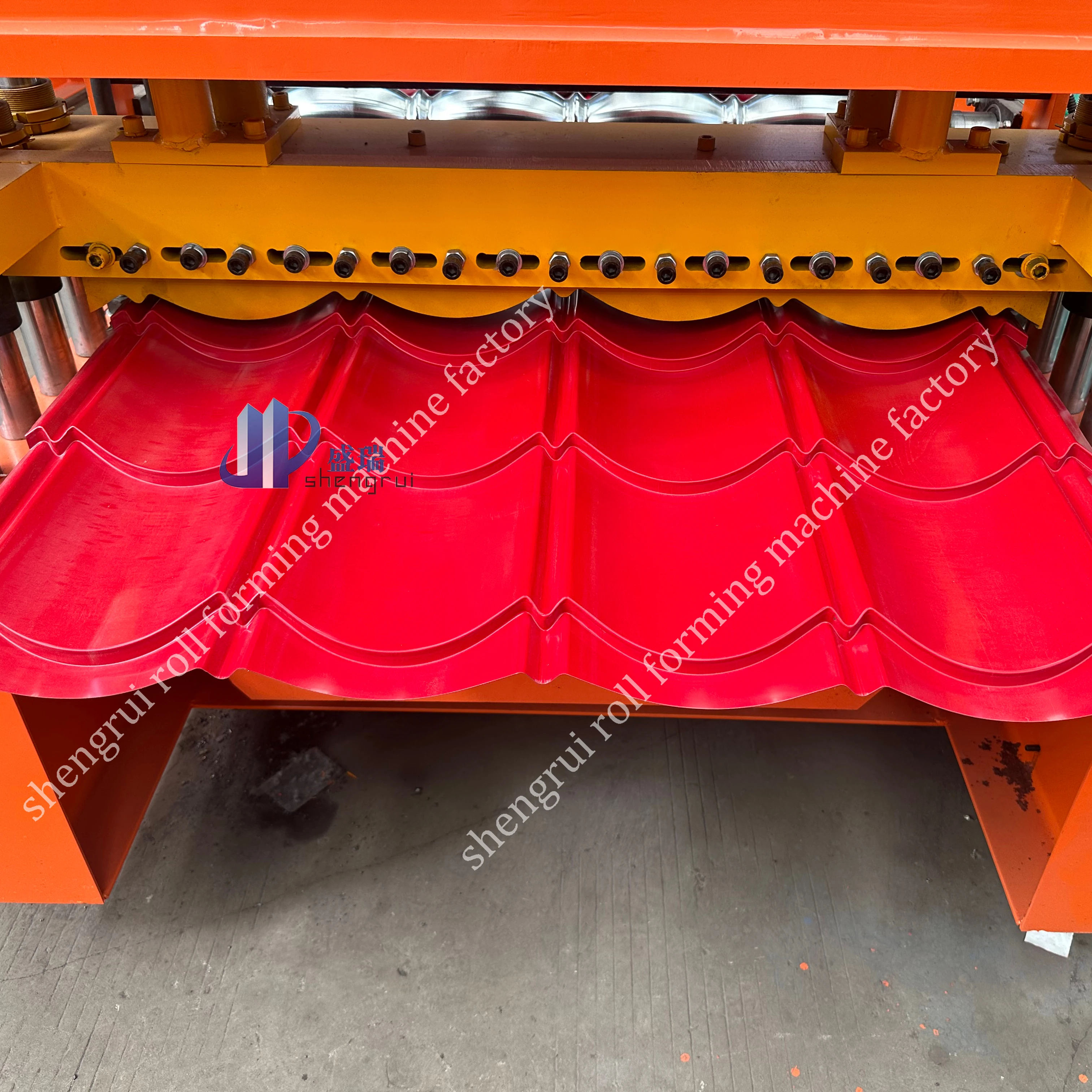 Galvanized Steel Z Tile Roof Metal Roofing Sheet Making Glazed Tile Roll Forming Machine Price