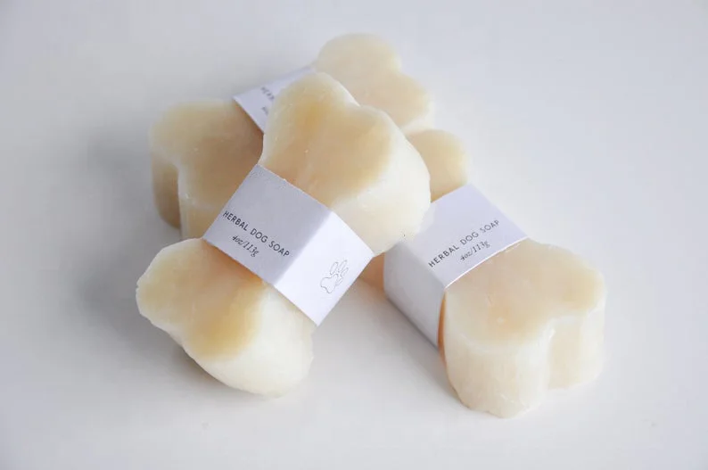 Private Label  Organic Dry Skin & Itch Relief Pet Shampoo Bar Natural Moisturizing Oatmeal Formula Dog Soap