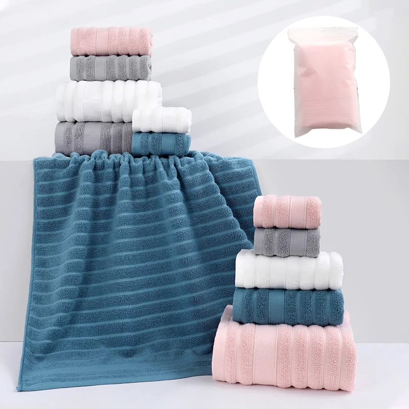 Wholesale luxury 100% cotton towels custom soft and highly absorbent  shower Towel high-quality baby bath towel
