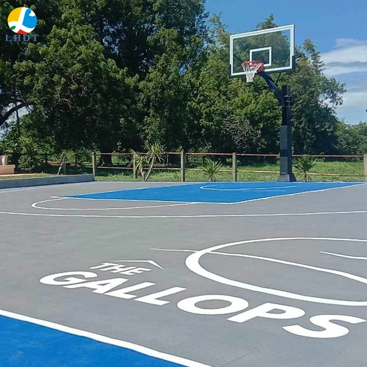 Баскетбольная профессиональная плитка 3x3 для баскетбольной площадки