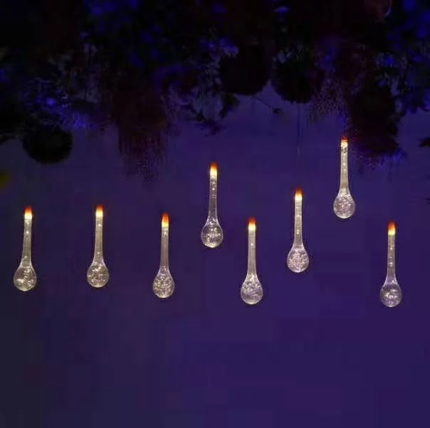 Светодиодный Потолочный фон в виде капли воды для украшения помещений