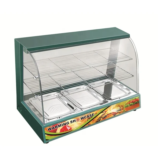 HOT SALE! Warming Showcase / Food Warming Showcase / Glass Food Warmer Display Showcase BV-908