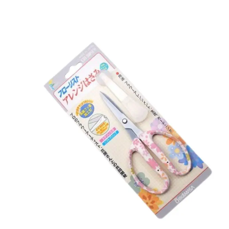 Wholesale Small Home High Quality High-value Floral Shears Scissors Chikamasa CRI-360 Florist Arrangement Scissors, Fluorine,
